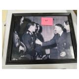 Framed print of Hitler decorating a soldier