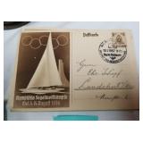 Nazi Olympics post card