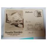 Nazi Olympics post card