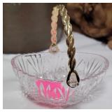 Mikasa crystal basket