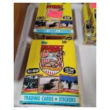 Two boxes Topps Desert Storm trading cards 1991
