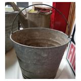 Galvanized bucket