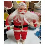 Vintage rare white boot Santa