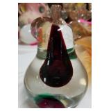 Pear shaped paper weight