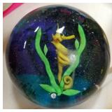 Sea horse paper weight