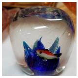 Tropical fish paper weight