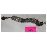 1950s Sicilian coin bracelet