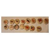 15 vintage sweet caporal national flag premium