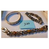 Three bracelets