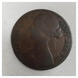 1861 Queen Victoria  lg cent