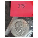 1971 Eisenhower dollar