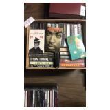 Box of cassette tapes