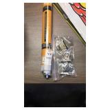 37 1/4 in. Window blind and accessories