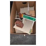 Plastic village for matchbox cars