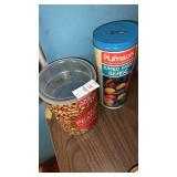 Peanut can of domino