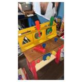 Play Skool tool bench and tools
