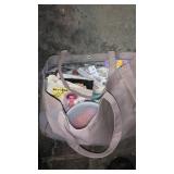 Bag of miscellaneous sewing items