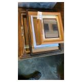 Lot of picture frames