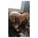 Big stuffed pony