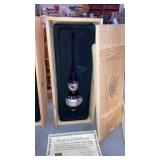 13" blown glass Christmas tree topper Thomas