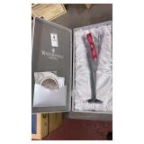 Waterford crystal snowflake wishes toasting flute