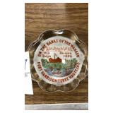 Souvenir paperweight Fort Harrison Terre Haute