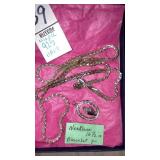 Milor 925 Italy necklace & bracelet, 925 pendant