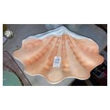 Wedgwood bone china 12" shell dish nautilus