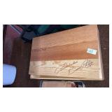 Opus One wooden 6- bottle wine crate