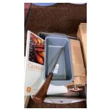 Baking cake pans,cookie press, sharp steel,