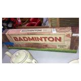 Badminton set in box