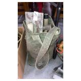 Canvas bag of trowels