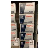 5 boxes of Federal 357 Mag ammo 20 rds per box