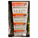4 boxes of Winchester 16 ga ammo