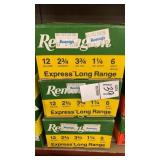 3 boxes of Remington 12 ga ammo