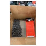 Box of 1/4 inch steel shot