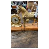 Vintage horse clock by United clock Co.