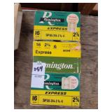 3 full boxes of 16 gauge, 2-3/4" 6 shot shotgun