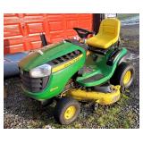 John Deere D140 garden tractor 22HP 48" deck