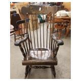 Ethan Allen pine rocking chair