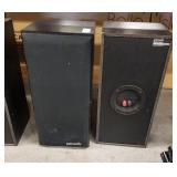 Pair of Polk Audio speakers