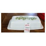 Pyrex butter dish