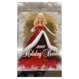 Barbie doll 2007 Holiday