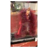 Vintage Barbie doll in display case