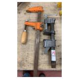 Small bar and pipe clamps