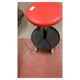 Rolling shop stool