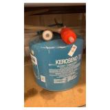 Metal kerosene can with siphon