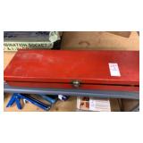 Steel toolbox with contents