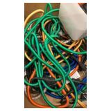 Box with bungee cords