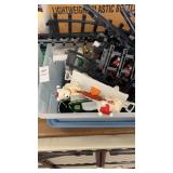 Christmas train set plastic